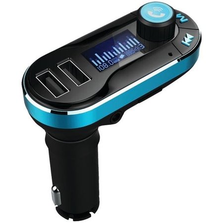 SUPERSONIC Supersonic IQ-211BT Bluetooth Wireless FM Transmitter with Remote; Black IQ-211BT